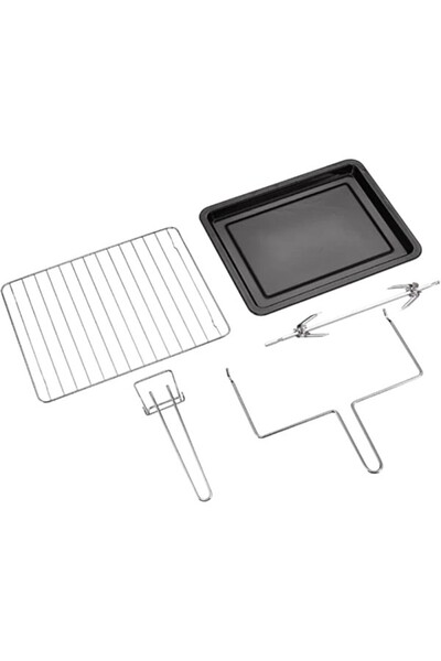 Black and Decker Black+Decker Electric Oven – Multi-Function Toaster Oven with Rotisserie & Timer