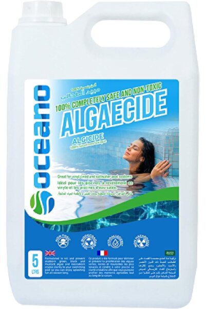BIONATURCA Oceano Algaecide 5L - 100% Natural - Non-toxic - Biodegradable