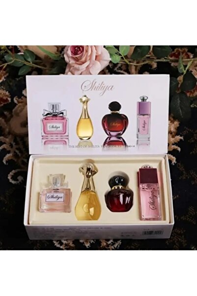 Choice Fragrance spray set, containing 4 different fragrances, 4 x 25ml