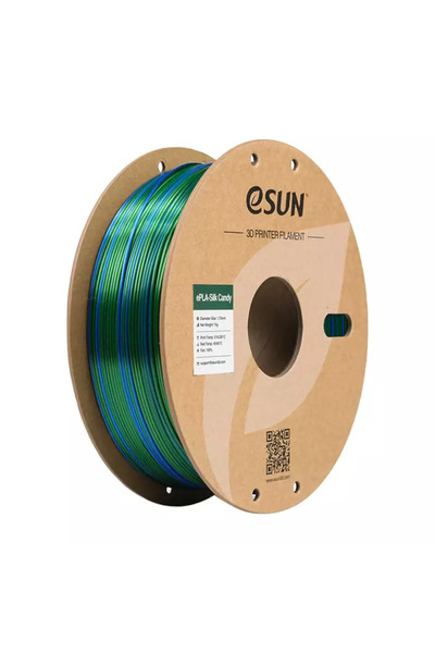 eSun ePLA-Silk Candy Mavi - Yeşil Filament 1Kg
