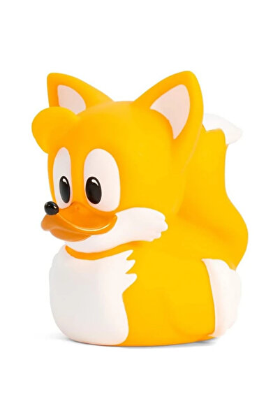 TUBBZ شخصية سونيك تايلز المرخصة للعب الأدوار التنكرية على شكل بطة قابلة للتجميع