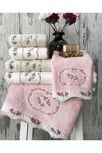 ERISHOMEE DELFİN BAMBU EL HAVLUSU 6'lı 50x90 cm