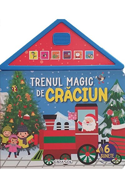Editura Girasol Trenul magic de Craciun