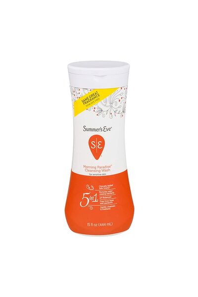 Summer's Eve غسول التنظيف سمرز إيف مورنينج بارادايس للبشرة الحساسة - 444 مل
