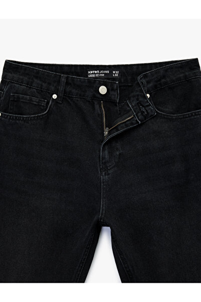 Koton Loose Fit Jean Pants - Steve Jean