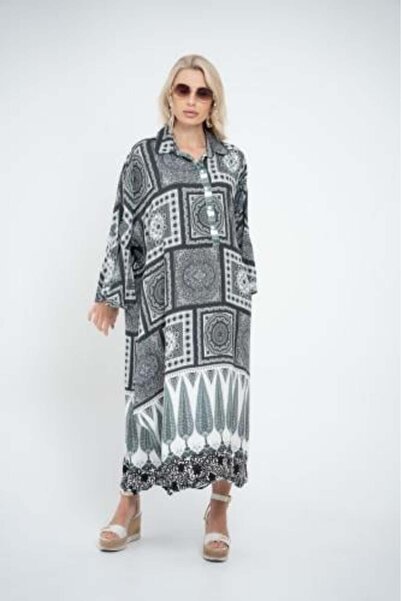 stellacloset Long Cotton-Texture Dress (2025)