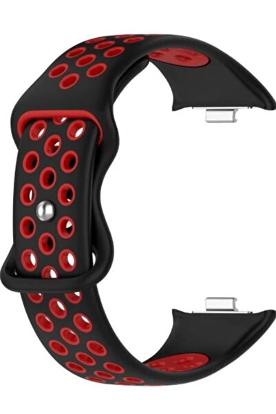 Mi7a Mi Band 8 Pro / Mi Band 9 Pro Uyumlu Delikli Silikon Kordon/Kayış