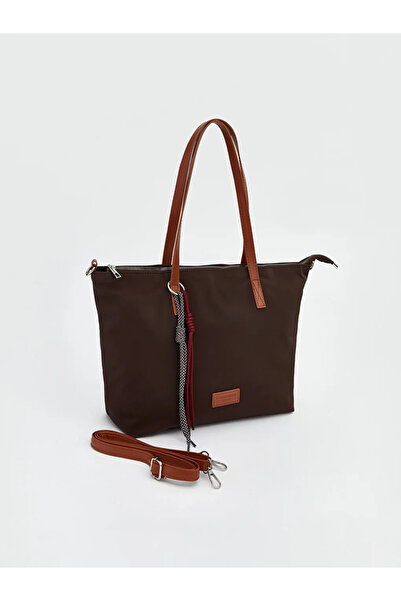 LC Waikiki Lcw Accessories Women's Black Shoulder Bag with Detachable Strap