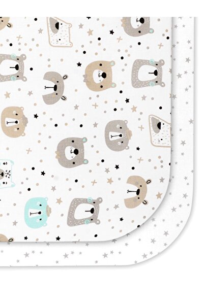 NO BRAND Set of 2 Oval Baby Sheets