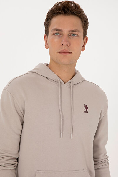 U.S. Polo Assn. Men's Stone Basic Sweatshirt 50313746-Vr049