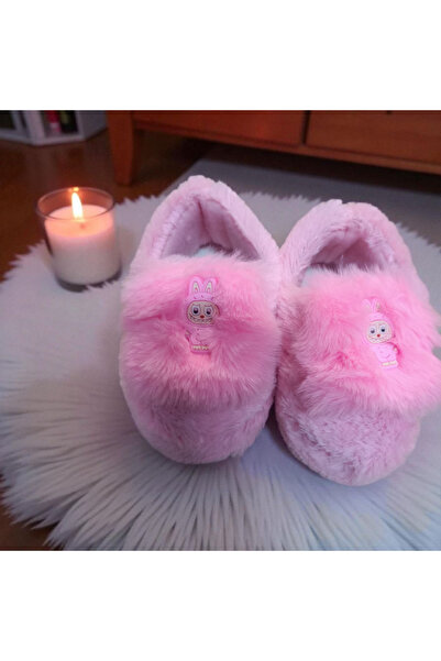 Huzurlu Adımlar Labubu Children's Panduf