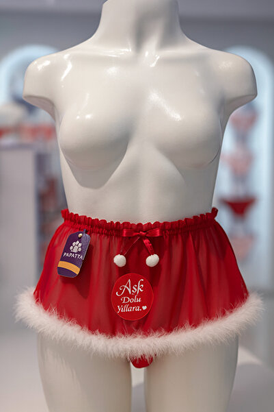 Papatya Women's New Year's Skirted Thong