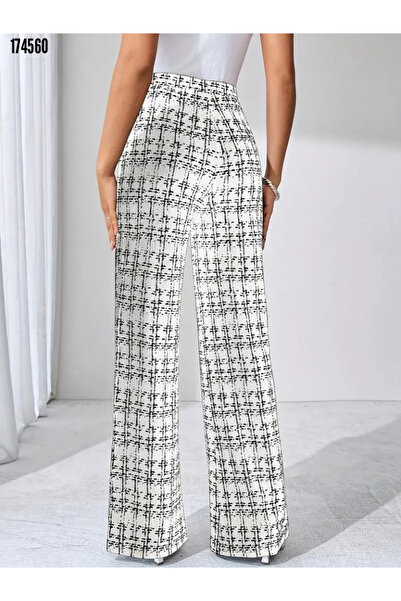 moda wanilia Women's High Waist Wide Leg Woven Pants – Modern Fit