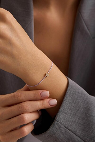 Tufanlar Kuyumculuk 14 Ayar İpli Yıldız Altın Bileklik