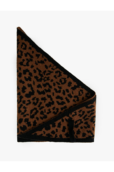 Koton Striped Triangle Scarf