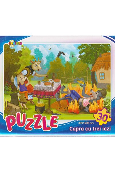 Dorinta Puzzle 30 piese Capra cu trei iezi