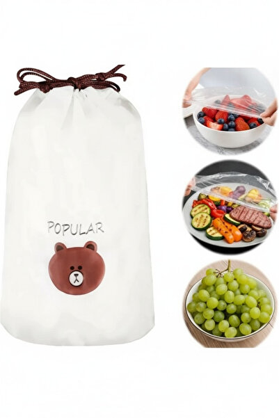 Orvila 100-Piece Freshness-Keeping Pot and Plate Cover Multi-Purpose Lid Food Cover Disposable