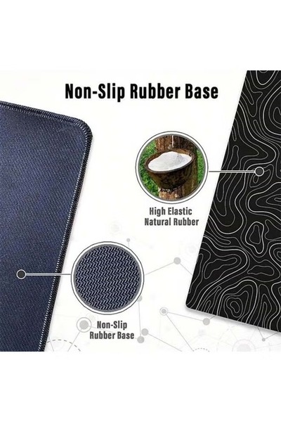 Primo Plus Gaming Mouse Pad Non-Slip Rubber Base Mouse pad Office Keyboard Mouse Pads for Computers