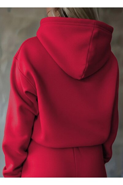 JANES    Women's Long Sleeve Nope Printed Ribbed Waist Double Suit