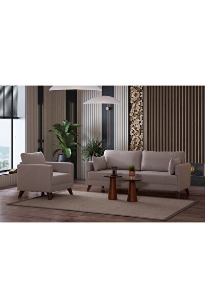 Vivense GLORİA KOLTUK TAKIMI, KREM