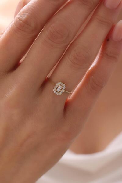 Tufanlar Kuyumculuk Altın Baget Yüzük