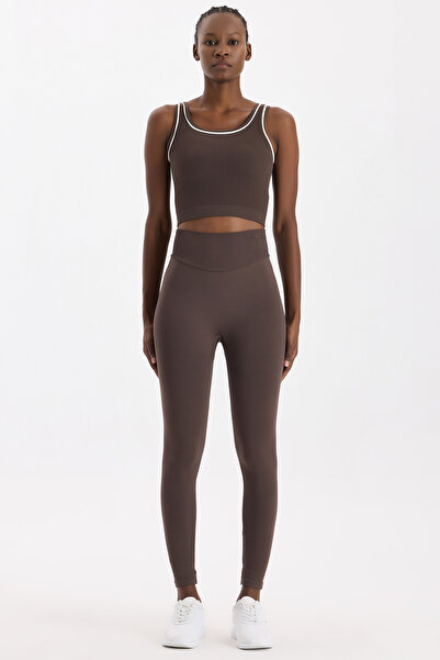 COMEUP εφέ σύσφιξης Κολάν Κακάο Χορός με Σχέδιο Οβάλ Ζώνης