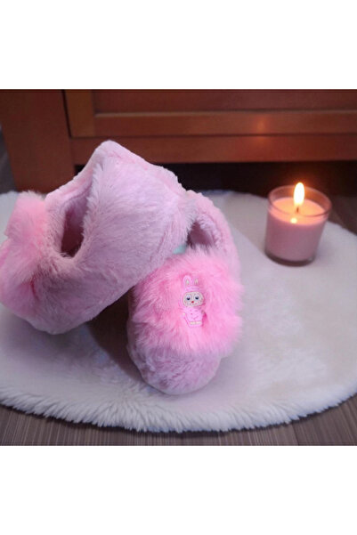 Huzurlu Adımlar Labubu Children's Panduf