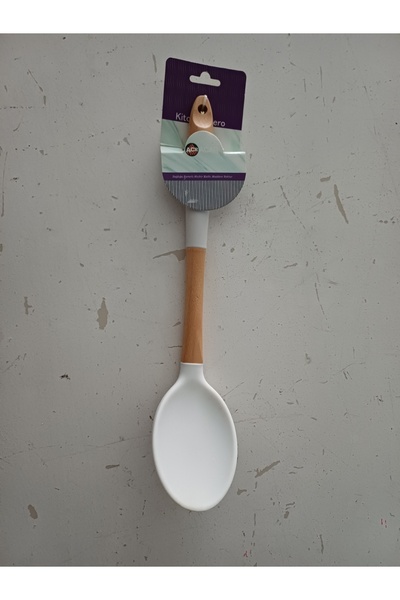 ACAR Silicone Serving Spoon - White