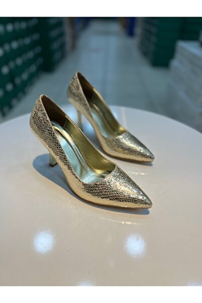 Alphus Pantofi cu toc pentru femei Serrace Croco Material