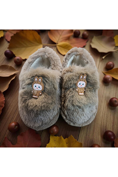 Huzurlu Adımlar Labubu Children's Panduf