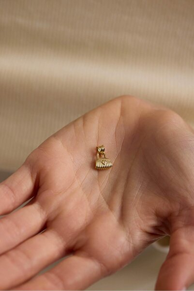 Tufanlar Kuyumculuk 14 Ayar Kilitli Çanta Altın Kolye Ucu