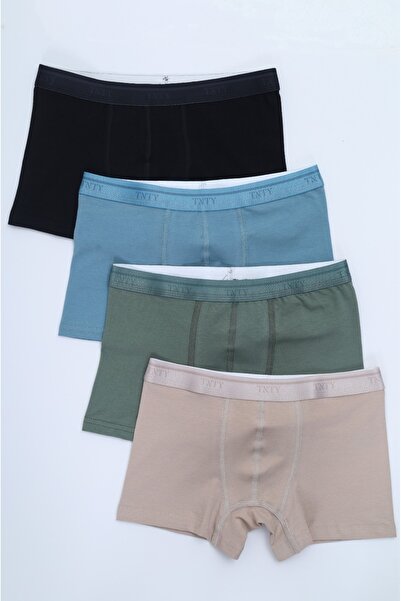 Toontoy Boy's Tnty Summer Printed 4-Pack Boxer