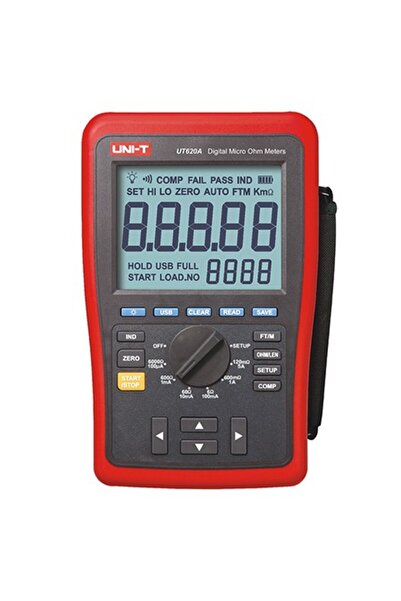UNI-LABS Ψηφιακό πολύμετρο αντίστασης, κόκκινο-μαύρο