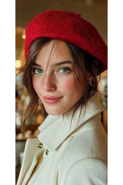 LAGRANZE Women's Premium Felt Painter Beret