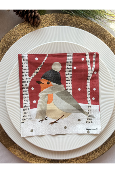 Mank Șervețele de masă, 3 straturi, hârtie de mătase - Eli, 33 x 33 cm, 20 buc