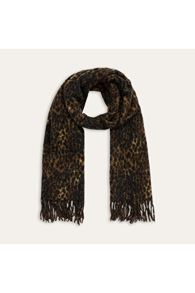 Mudo Patterned Tassel Scarf