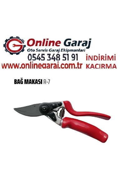 Rico Bağ Bahçe Dal Budama Makası R-7