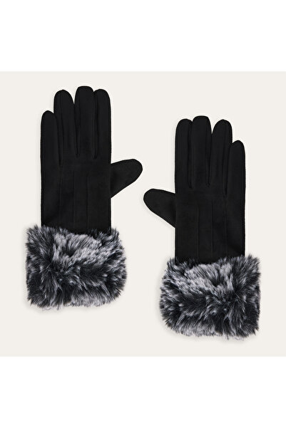 Mudo Plush Detailed Gloves