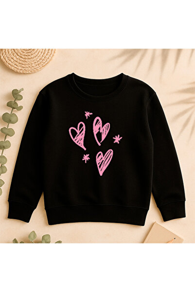 SVART WEAR Sweatshirt Daily cu imprimare pe partea din față 100% bumbac Fancy...