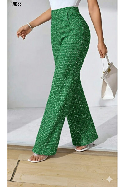 moda wanilia Women's High Waist Wide Leg Woven Pants – Modern Fit