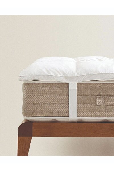 Kunzita Home Microfiber felt pad with two hotel-style pillows (50x70) - 3 pieces - 5cm height - elastic corners