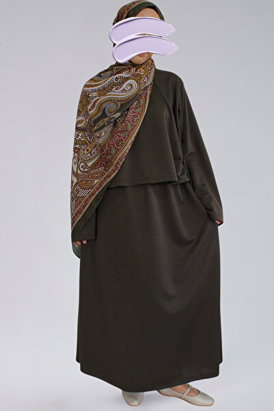 BNZ TEKSTİL Seasonal Ecrin Fabric Wide Sleeve Crop & Bell Skirt Women's Set