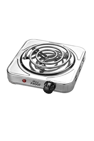 PROOF سخان كهربائي عين واحدة 1000 واط مزوّد بمنظم حراري أوتوماتيكي.