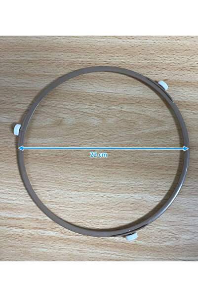 RUBIK Microwave Oven Turntable Roller Ring, Glass Plate Support (22 CM)