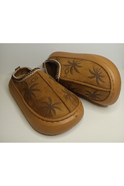 Huzurlu Adımlar Winter Plush Comfortable Slippers