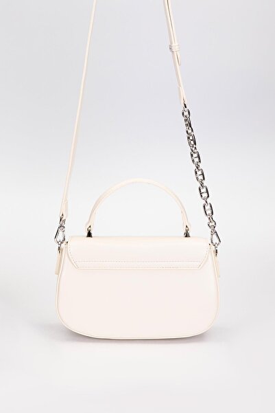 Levidor Beige Accessory Covered Shoulder Bag