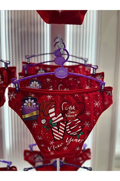 Papatya Women's New Year Themed Underwear