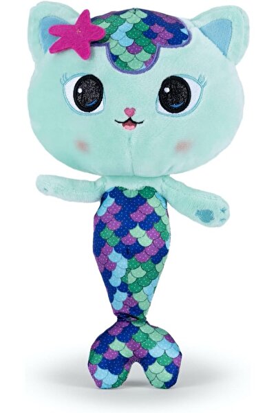 Gabby's Dollhouse MerCat Plush Stuffed Doll, 17.78 cm