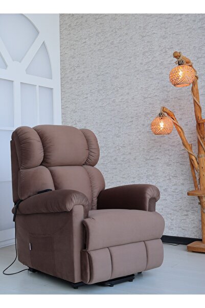 TeknoKonfor Berlin Liftli Masajlı Hasta Baba Tv Koltuğu