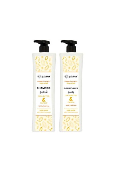 Globalstar Global Star Shea Butter & Papaya Shampoo & Conditioner 1000 ml